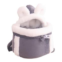 Cat Bag Is A Portable Backpack With Large Capacity For Carrying Cats And Dogs When Going Out. It Is A Warm And Good-looking Pet Backpack In Winter.