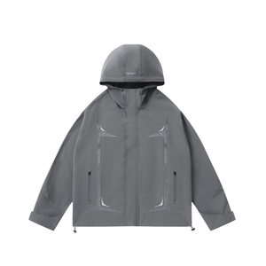 
LAMLICKA LAM outdoor mountain windproof waterproof mountaineering suit hooded windbreaker jacket men and women autumn jacket