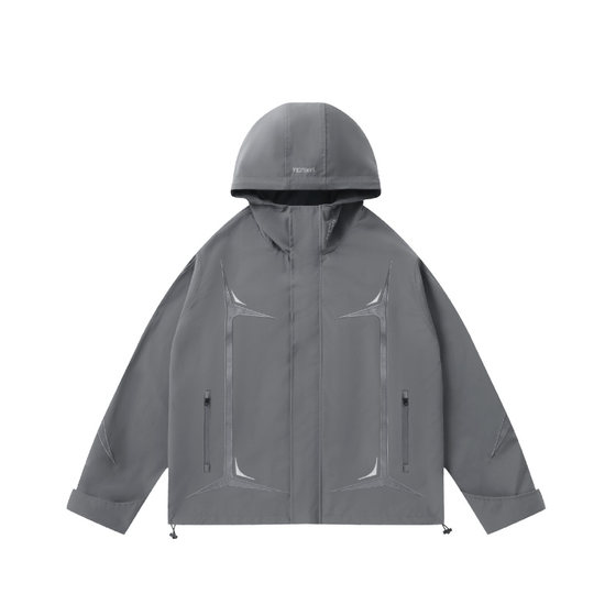 
LAMLICKA LAM outdoor mountain windproof waterproof mountaineering suit hooded windbreaker jacket men and women autumn jacket