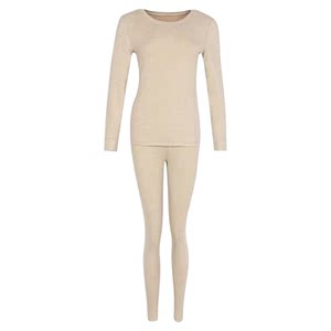 
Urban Beauty Women's Autumn Clothes and Autumn Pants LWH1C2 Black Gold Light Down Round Neck Comfortable, Soft and Skin Friendly Warm Suit