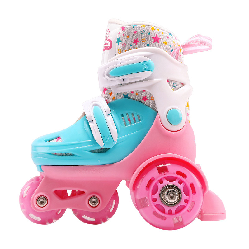 Trottinette,Roues de Scooter pour enfants 120mm, lumières LED Flash