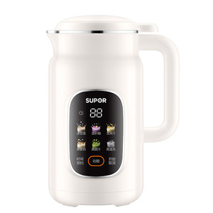 
Supor soymilk machine household light sound small capacity 1-2 people 3 multi-function reservation small intelligent food supplement cooking machine