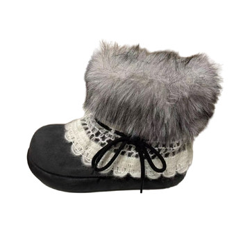 
Kasuga store women's furry snow boots
