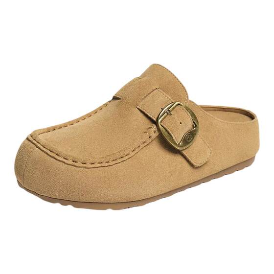 
Red Dragonfly Thick Sole Birkenstock Shoes Women's Half Slippers 2026 Spring and Summer New Women's Shoes Soft Sole Versatile Heighten Slip-On Slippers