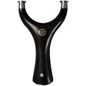 
Technology wood patch large bow door stainless steel large support head large power flat leather free of binding outdoor five-star flying tiger