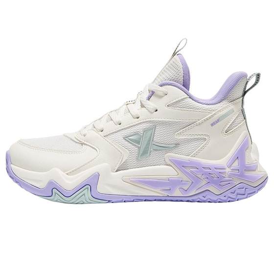 Xtep children's shoes in autumn new mid-to-large children's fashion high-top basketball shoes for children's sports shock absorption and cushioning sneakers