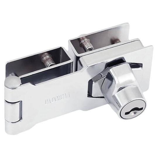 Dadongya Glass Cabinet Door Lock - Frameless Double-Open Lock