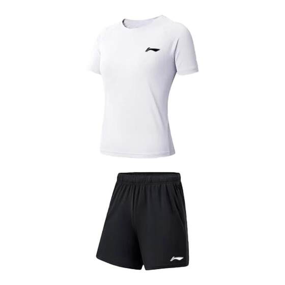 
Li Ning sportswear suit women's 2026 summer new badminton high school entrance examination sports short-sleeved t-shirt quick-drying pants