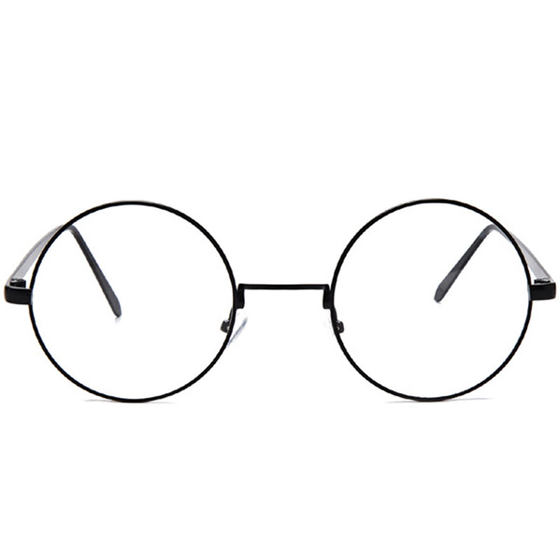 Korean version of retro Harajuku Glasses Frame Men's Tide Bands Chain Eye Set Red Frame Round Face Glasses Woman
