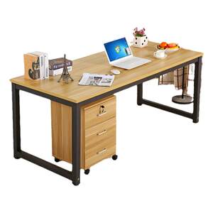 
Simple computer desk desktop home simple double desk rectangular desk bedroom study desk writing desk