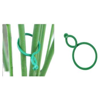 Gardening 8-character buckle multi-function fixing clip planting vine fixing clip plant climbing vine bundling support tie tie branches