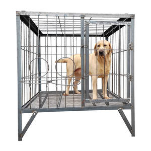 
Reinforced dog cage special area cage for large dogs thickened reinforced solid steel bar welded outdoor thickened dog park special cage