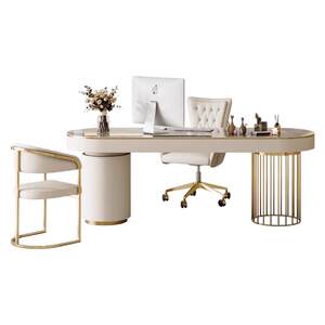 
Modern simple slate medical beauty consultation table reception negotiation beauty salon desk internet celebrity light luxury writing computer table