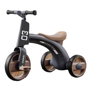 
Children's tricycle 1-6 year old baby bicycle lightweight with music to sit on children's bicycle toys