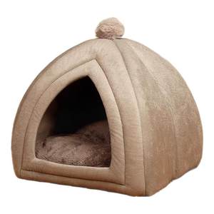 
Cat kennel is warm in winter, enclosed cat yurt, pet mat, universal for all seasons, cat bed and kennel, winter supplies