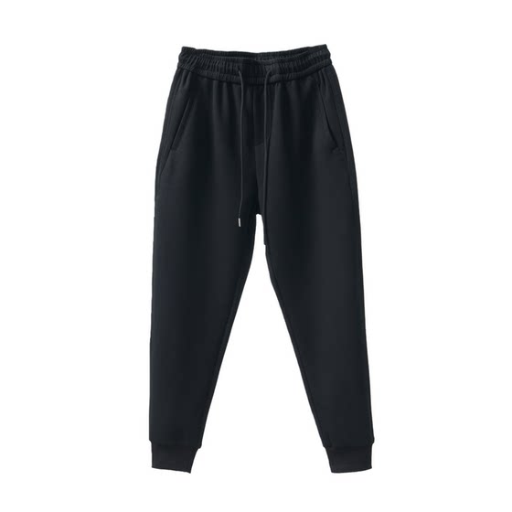 
Original Air Cotton Casual Sports Trousers Men's Spring Slim Fit Small Feet Solid Color Stylish Draping Versatile Trendy Pants