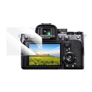 Green Network suitable for Sony camera tempered film ZV-E10 a7c2 a7m3 a7c RX1000 screen film A1 A7R4 full coverage protective film ZVE1 ZV-E1 high-definition film accessories