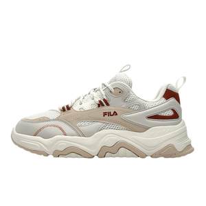 
FILA official women's shoes COLLINA retro sneakers women's hill shoes thick sole height-enhancing women's dad shoes