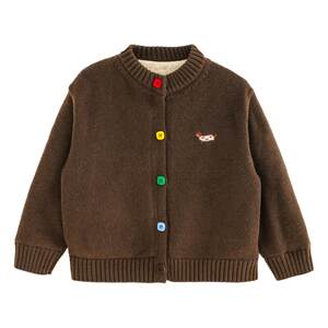 
Yantaijia children's clothing boys' red sweater New Year's winter clothing knitted cardigan baby New Year's clothing children's tops New Year's greetings clothing