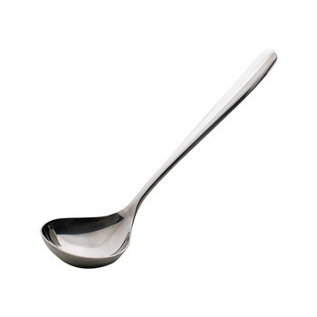 Thickened long-handled stainless steel large soup spoon