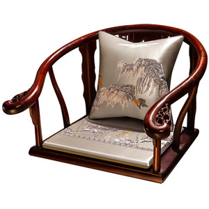 
Chinese chair cushion mahogany sofa chair cushion household solid wood dining chair ring chair seat cushion Taishi chair tea chair cushion