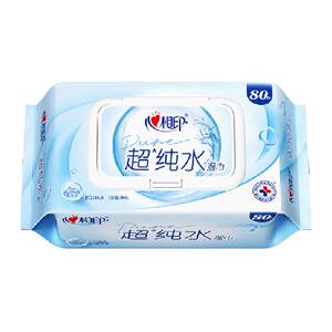 
[New and old packaging randomly] Large pack of Xinxiangyin ultra-pure water wipes, enlarged and thickened, suitable for hand and mouth cleaning, maternal and infant use