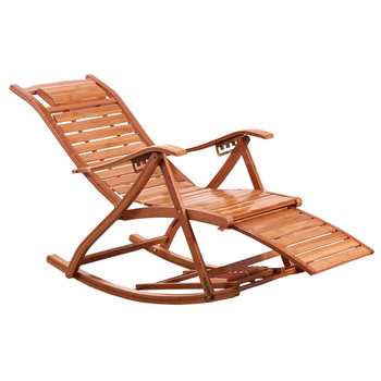 Adult folding rocking chair for lunch break and summer fun