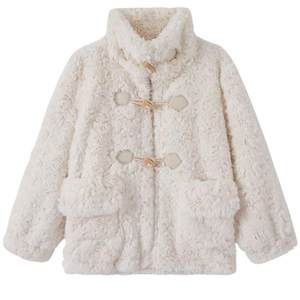 
Xiaoxiangfeng 2025 new fur lamb fur coat for women in autumn and winter otter rabbit fur thickened horn buckle