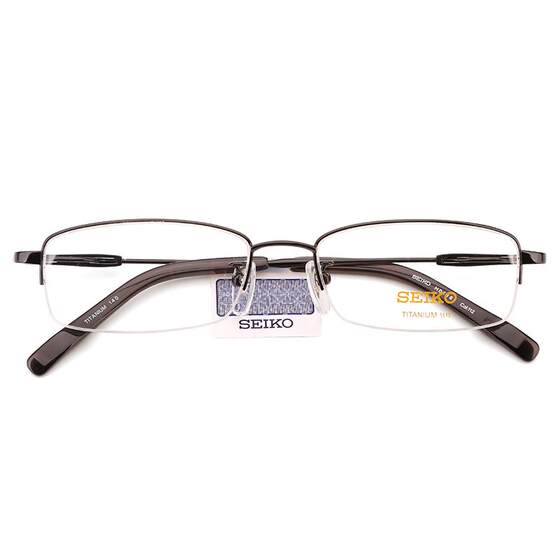 Seiku glasses rack men's ultra -light pure titanium minimalist half -frame glasses frame women with myopia frame H01061