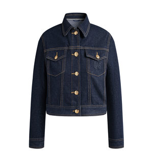 
Navigare Italian small sailing short coat women's 2026 spring new commuter denim jacket top