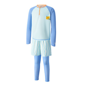 
KK tree children's swimsuit boy long-sleeved long pants baby split swimsuit girl swimsuit seaside beach sun protection summer