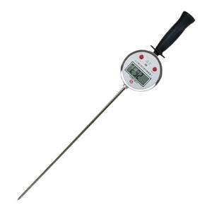 
Handheld electronic digital thermometer extended probe thermometer geodesic grass pile grain organic fertilizer wine lees stainless steel