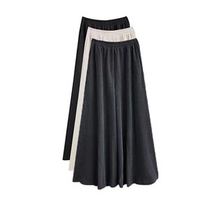 
Dark gray glutinous rice skirt for autumn and winter, plus size fat mm, pear-shaped figure, crotch-covering skirt, mid-length loose a-line skirt