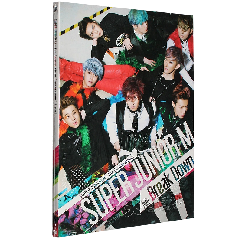 正版sj-m super junior-m 失控break down CD+写真集2013专辑-Taobao