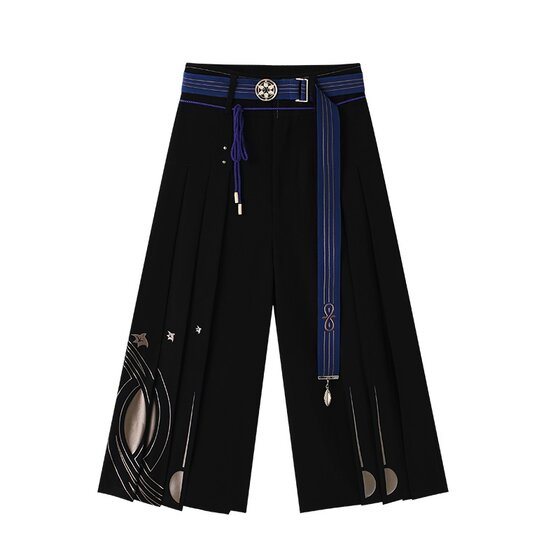 [Original God Official] Wanderer Theme Impression Series Wide -leg Pants Genshin
