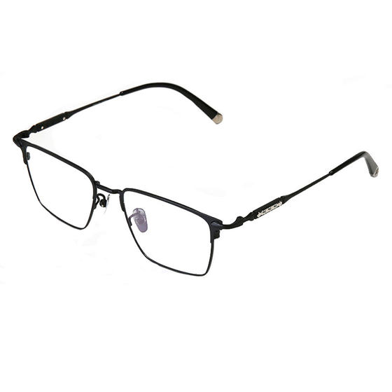 
Jiandan Anti-Blue Light Glasses Frame Retro Men and Women Titanium Ultra-Light Big Face No-Makeup Can Be Matched With Myopia Glasses Frame Flat Light Trend