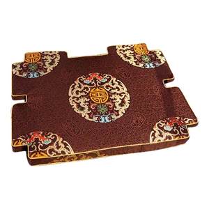 Chinese -style cushion chair cushion Classical mahogany sofa anti -slip chair cushion cushion cushion cushion circle chair chair cushion four seasons universal