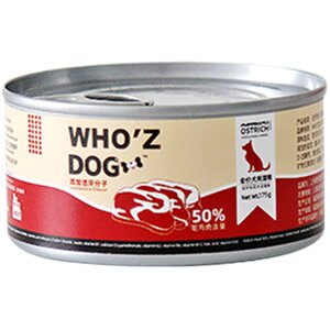 [Wangcai] WHOZDOG Dog Stainer Staled Big Red Canned Cleansing tooth Wet Grain Place Mixing Fresh Meat High Protein