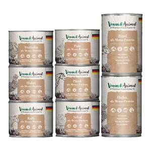 
German Venandi high-end staple food canned cat wet food canned cat single protein gluten-free hypoallergenic 99% meat content