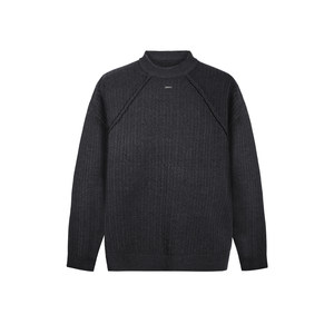 No. 22 Outfit 'Handmade Steel Label Design' Warm Sheep Wool Knitted Sweater Bottoming Layer for Men