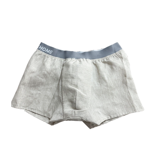 100% pure hemp underwear for men's flat feet underwear without elasticity, antibacterial, antibacterial, breathable, skin-friendly, and unrestrained