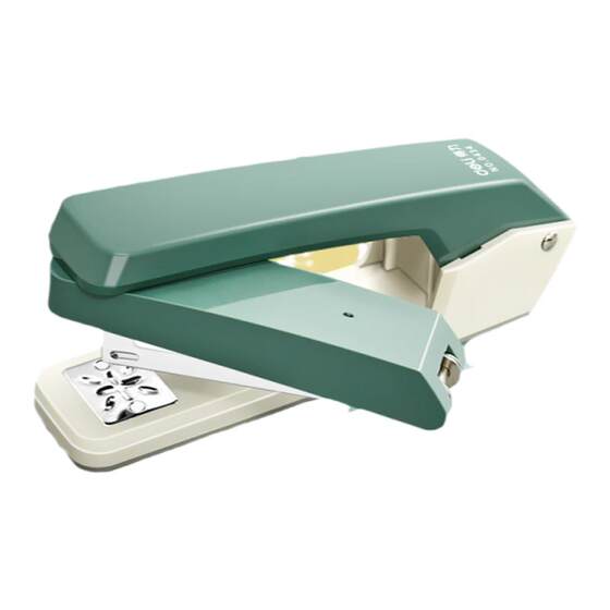 
Deli rotatable stapler for students for office large heavy duty thickened stapler for home use multi-functional labor-saving mini small staple stapler for thick book stapler for middle seam binding supplies