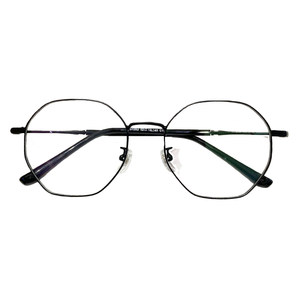 
Octagonal gold wire glasses frame for men and women, fashionable and plain, customized, can be equipped with prescription myopia glasses frame for round faces to look slimmer
