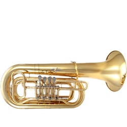 Jinyin Jytu-e110g 4k Four Flat Key Lacquer Gold Large Horn Wind Band Professional