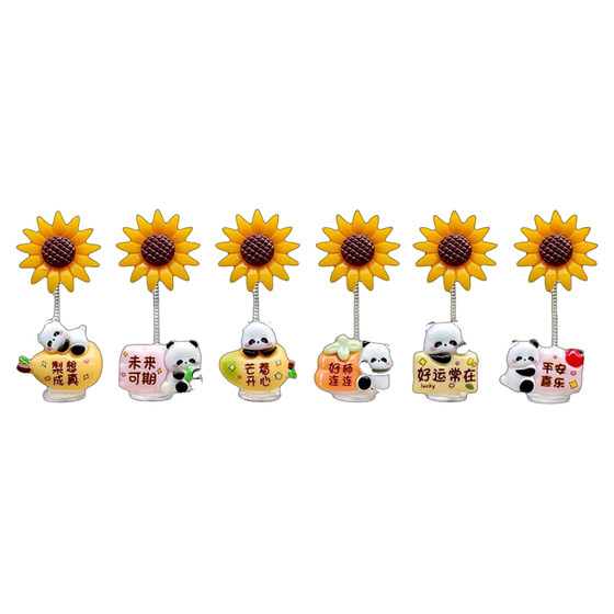 
Computer screen monitor ornaments TV desk desk workstation decorative gadgets mood stabilizing artifact