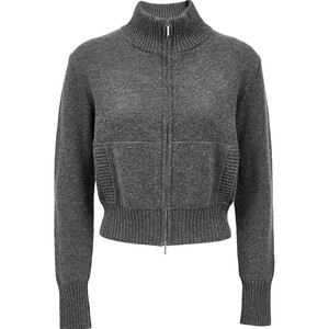 
Vero Moda sweater 2026 spring and summer sheep wool double zipper turtleneck cardigan top 325324033