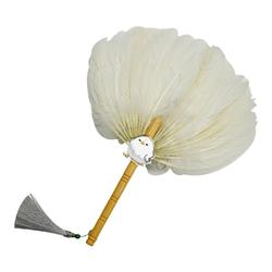 "sauvignon Blanc" Tv Series Official Genuine Peripheral Double Top-notch Hakimi Natural Handmade Feather Fan