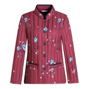 
Hengyuanxiang women's light down jacket 2023 winter middle-aged and elderly mother's wear close-fitting with light and warm jacket