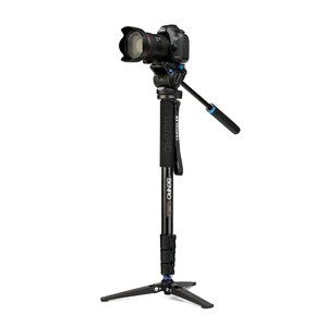 
Bainuo A35FDS4 camcorder monopod SLR video camera vlog desktop digital DV professional S4 hydraulic gimbal micro single photography single leg handheld triangle shooting stand