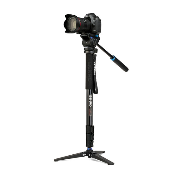 
Bainuo A35FDS4 camcorder monopod SLR video camera vlog desktop digital DV professional S4 hydraulic gimbal micro single photography single leg handheld triangle shooting stand